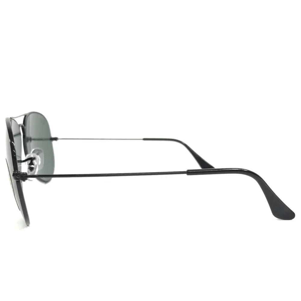 Ray-Ban Sunglasses RB3025 AVIATOR LARGE METAL L2020 Black with G-15 Lenses 58 mm